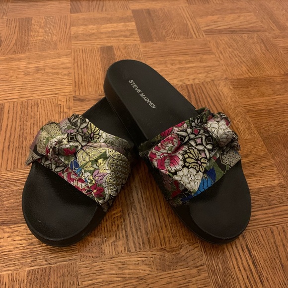 Steve masses bow printed slides - Picture 2 of 4